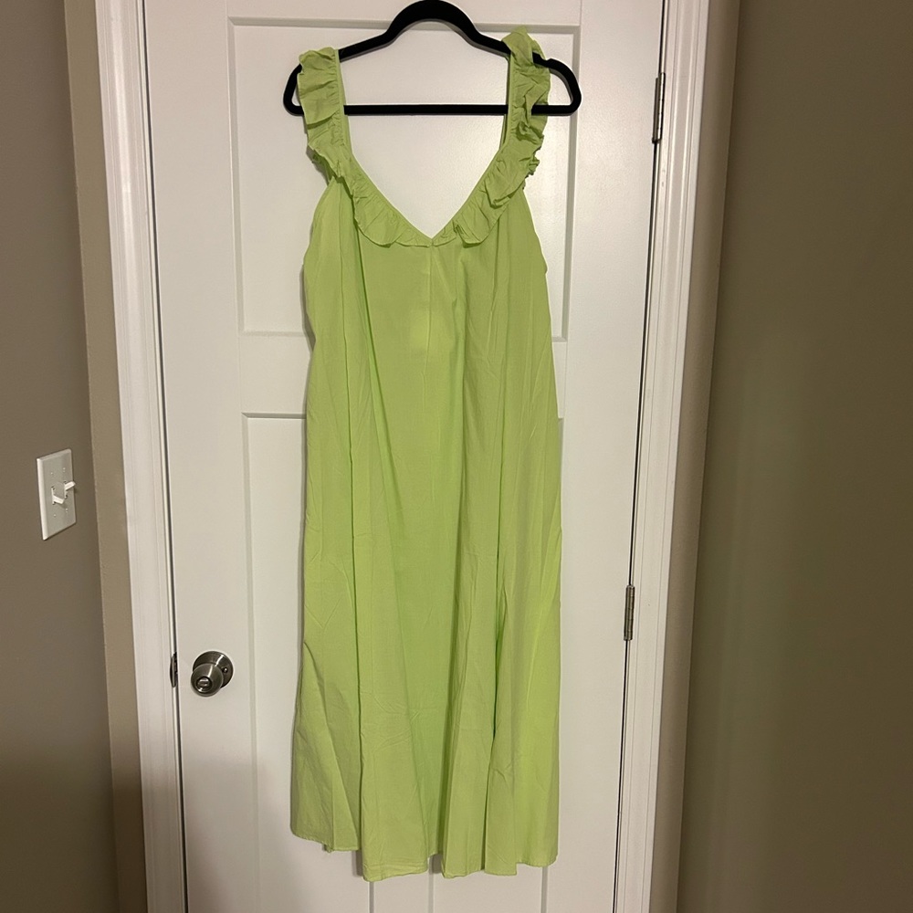 Lime Green H&M Nap Dress